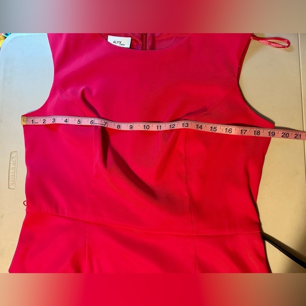 Alyx hot pink size 12 sleeveless sheath dress - Picture 6 of 10